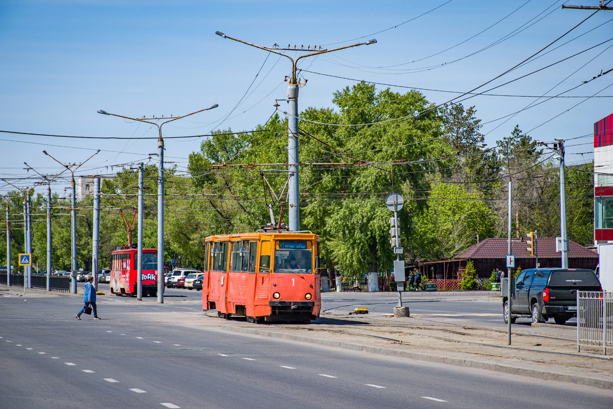 Павлодар, 71-605 (КТМ-5М3) № 1
