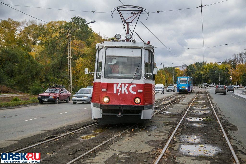 Орск, 71-605 (КТМ-5М3) № ККС; Орск — Происшествия