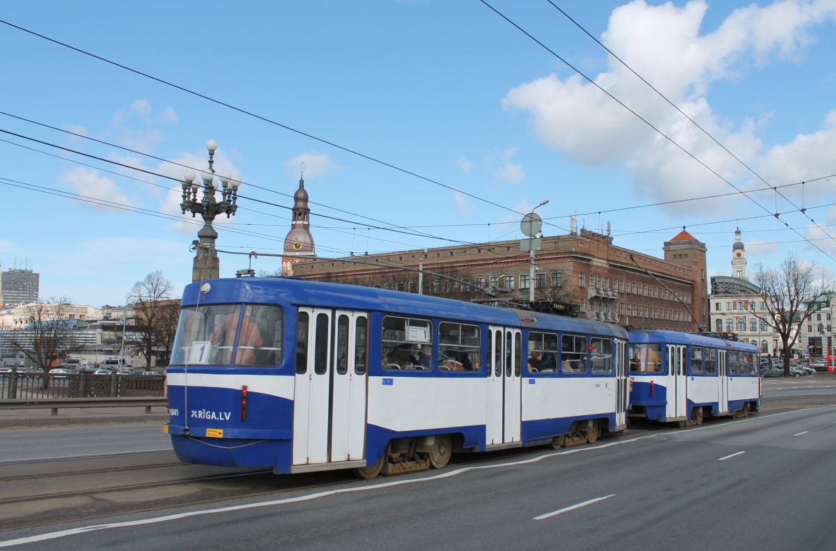Рига, Tatra T3A № 51841