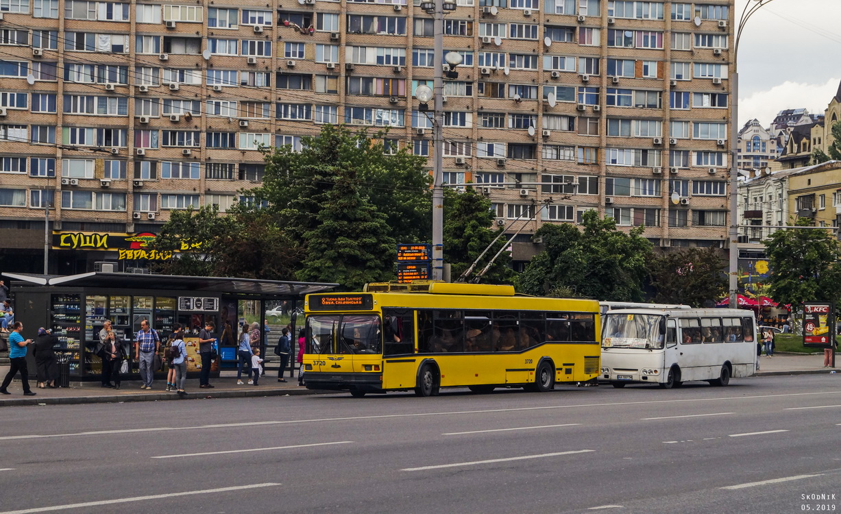 Киев, МАЗ-ЭТОН Т103 № 3720