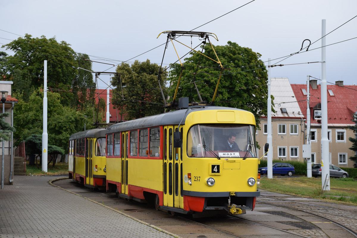 Мост ― Литвинов, Tatra T3M.3 № 237; Мост ― Литвинов, Tatra T3M.3 № 236