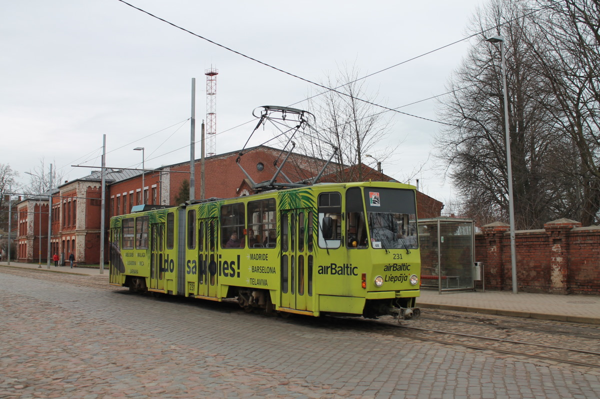 Лиепая, Tatra KT4SU № 231