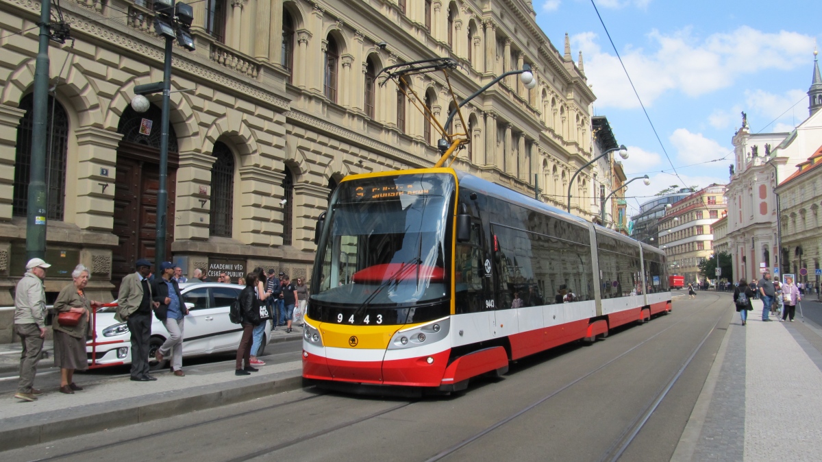 Прага, Škoda 15T7 ForCity Alfa Praha № 9443