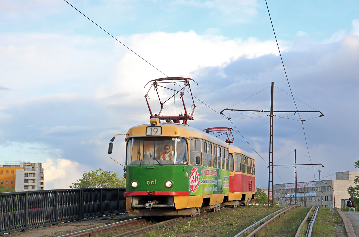 Екатеринбург, Tatra T3SU № 661