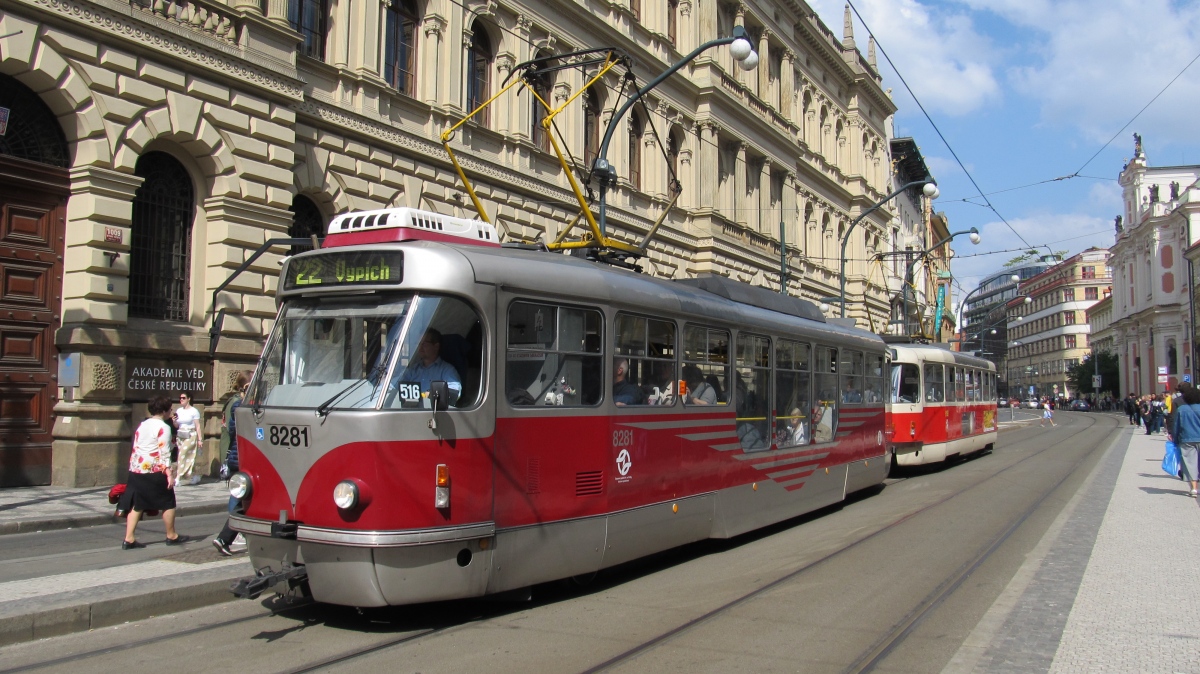 Praga, Tatra T3R.PLF Nr. 8281