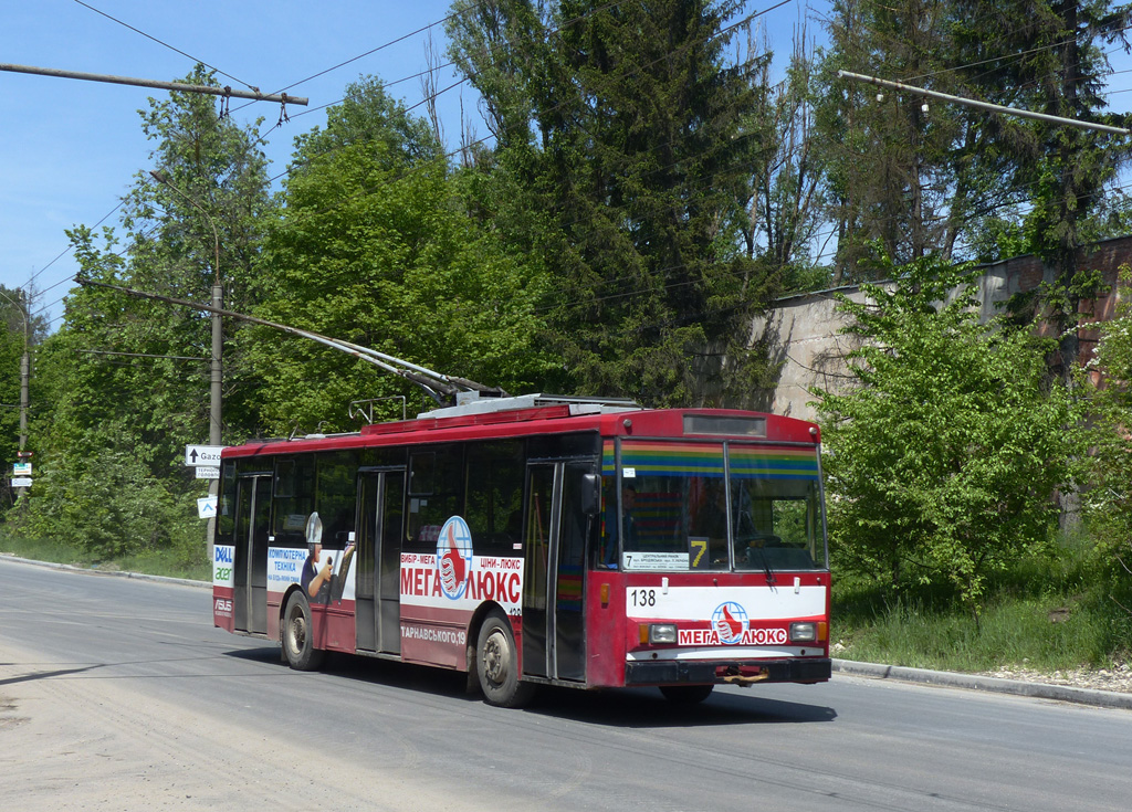 Тернополь, Škoda 14Tr02 № 138
