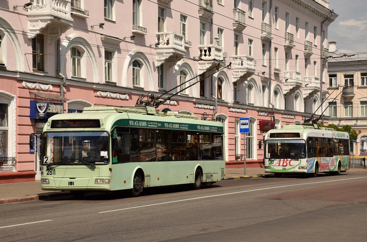 Гомель, БКМ 321 № 2811; Гомель, БКМ 321 № 1787