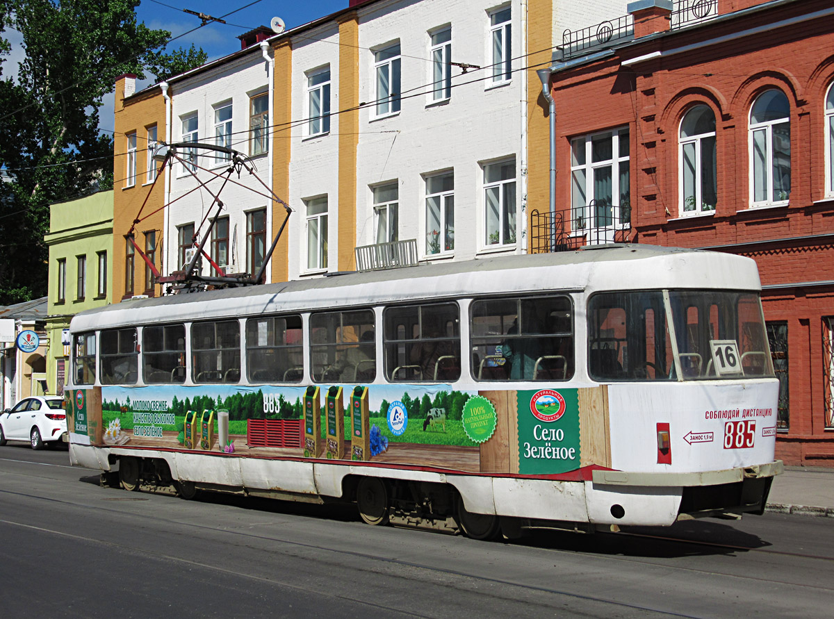Самара, Tatra T3SU № 885