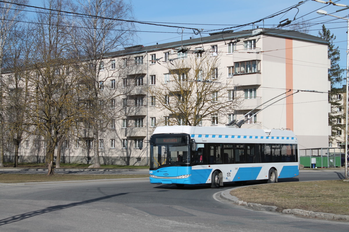Таллин, Solaris Trollino III 12 AC № 345
