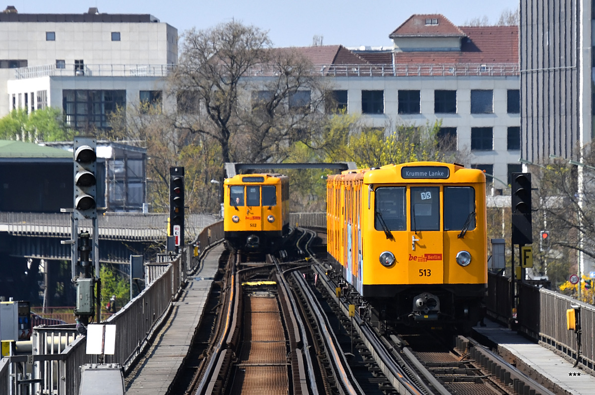 Берлин, BVG A3E № 503; Берлин, BVG A3E № 513 Берлин, BVG A3E № 503; Берлин, BVG A3E № 513
