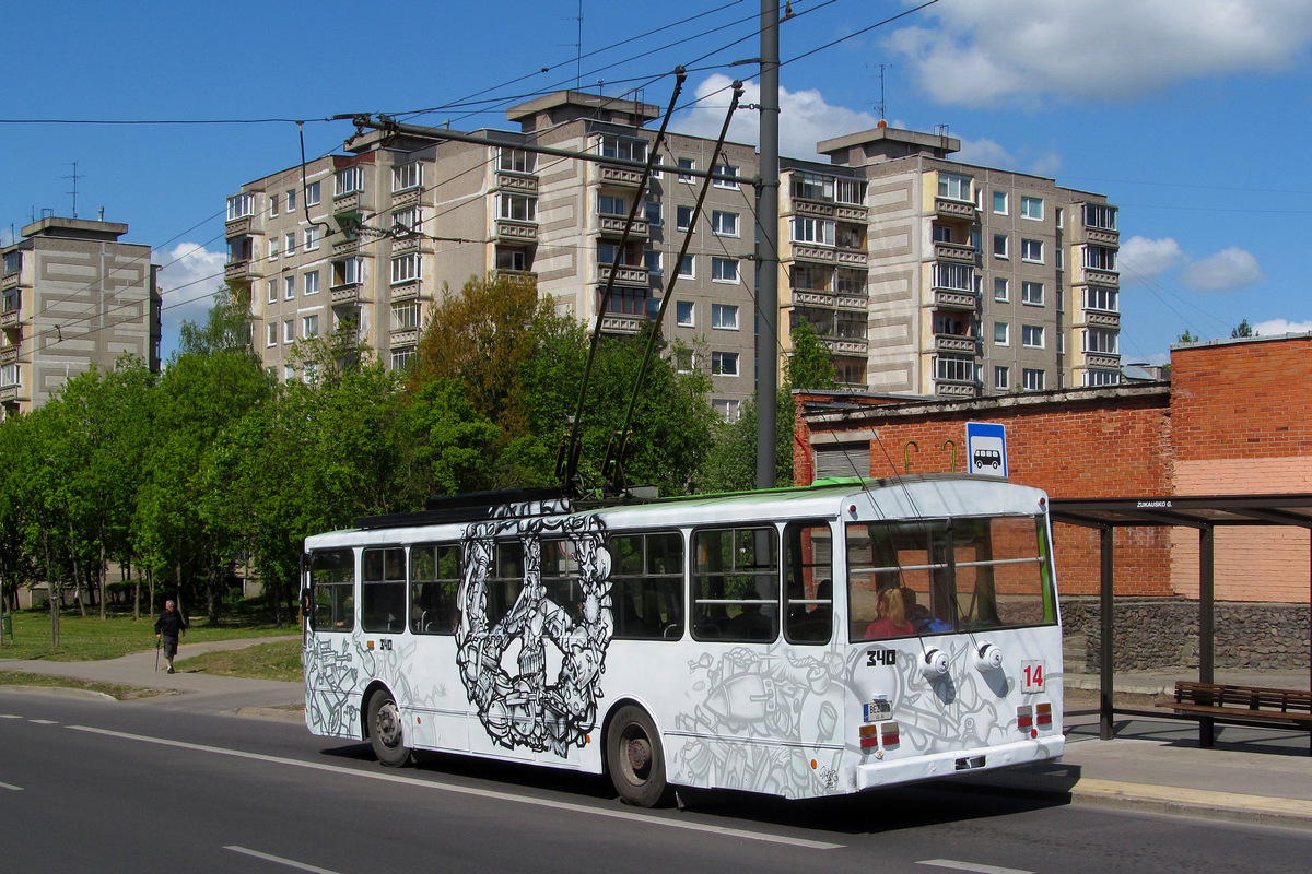 Каунас, Škoda 14Tr13/6 № 340