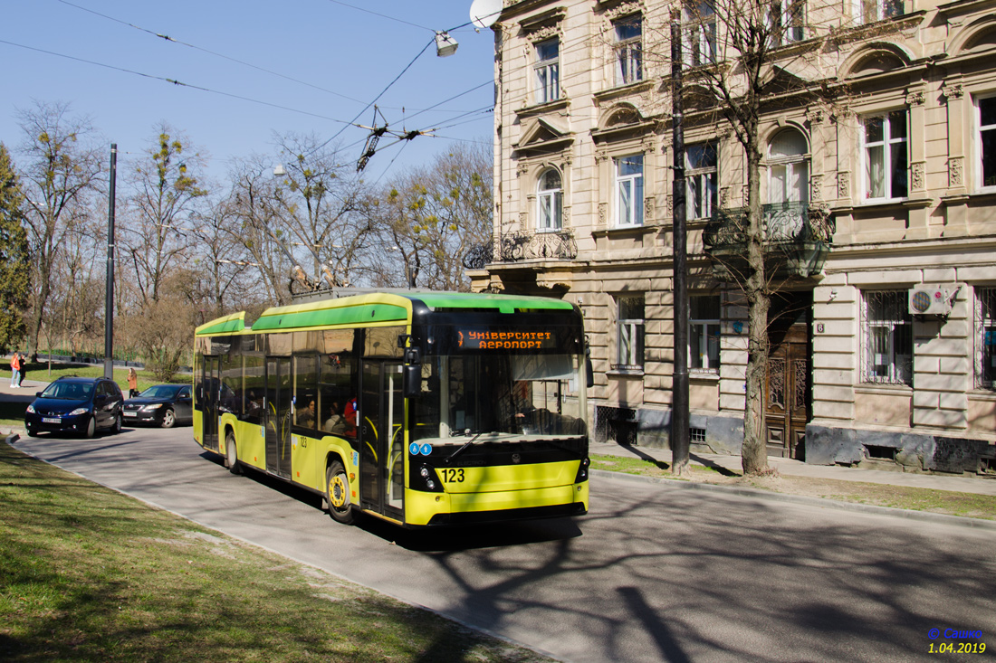 Львов, Electron T19102 № 123