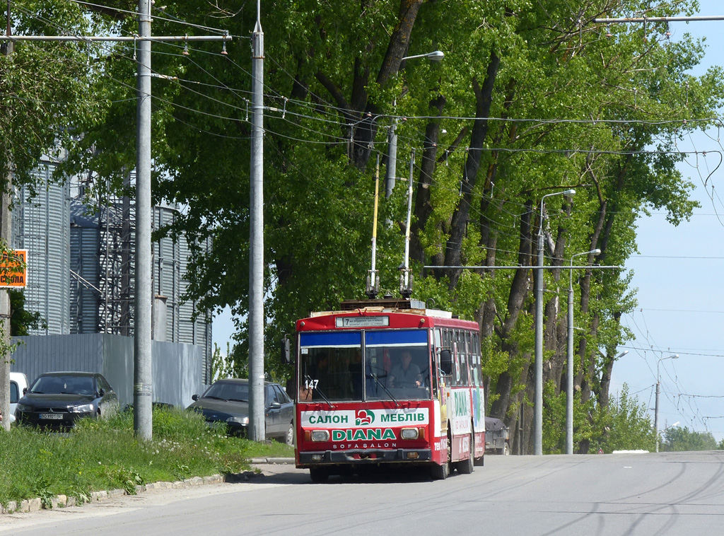 Тернополь, Škoda 14Tr11/6 № 147