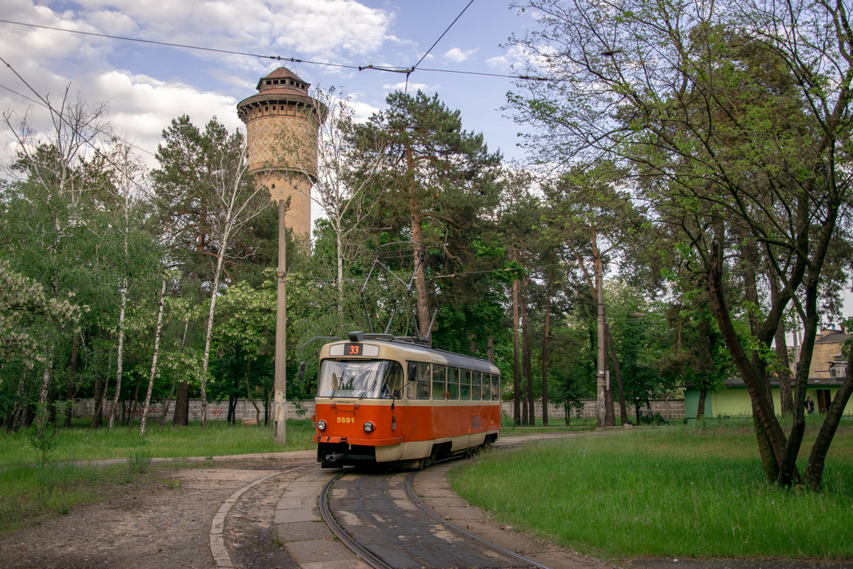 Киев, Tatra T3SUCS № 5681