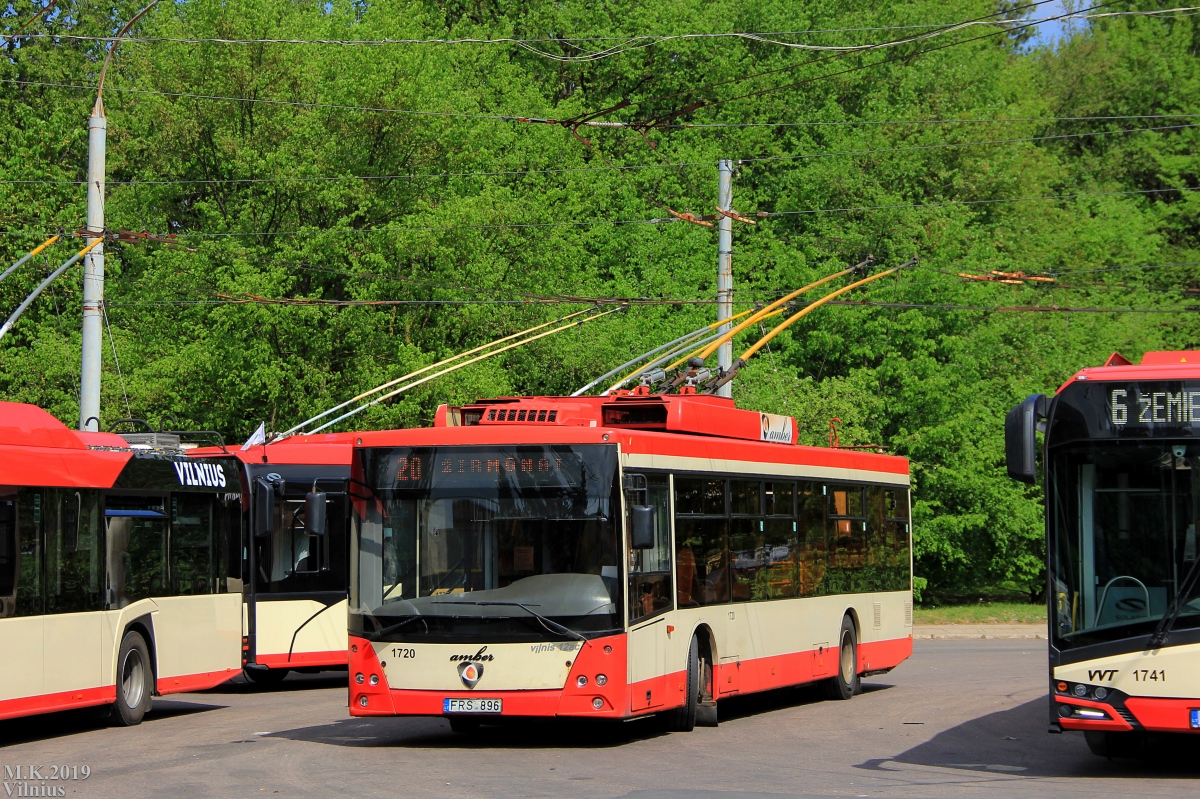 Вильнюс, МАЗ-ЭТОН Т203 Amber № 1720
