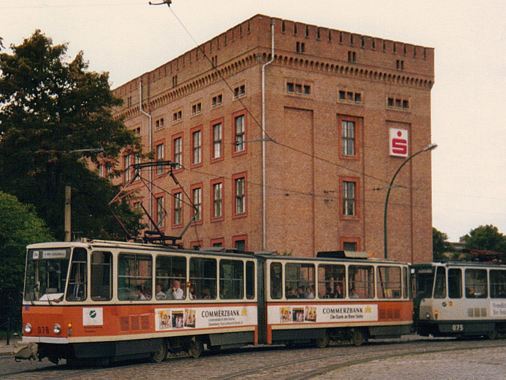 Потсдам, Tatra KT4D № 078; Потсдам, Tatra KT4D № 075