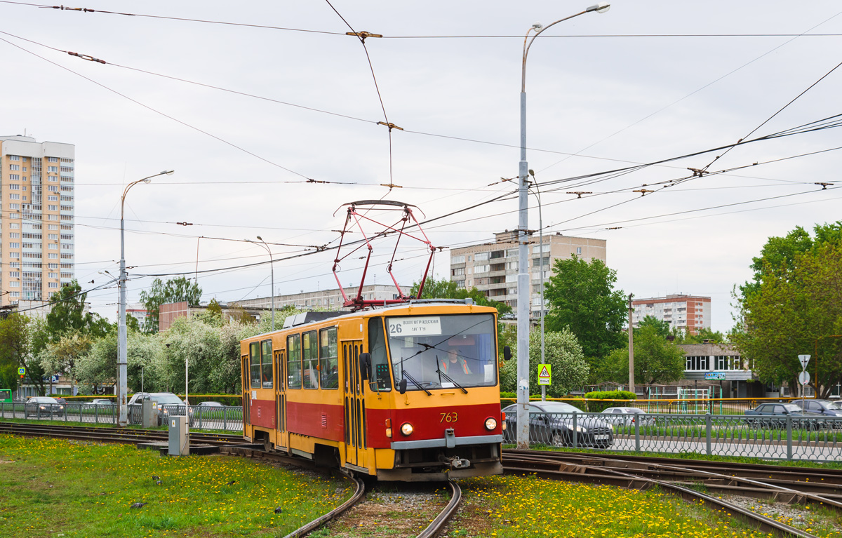 Екатеринбург, Tatra T6B5SU № 763