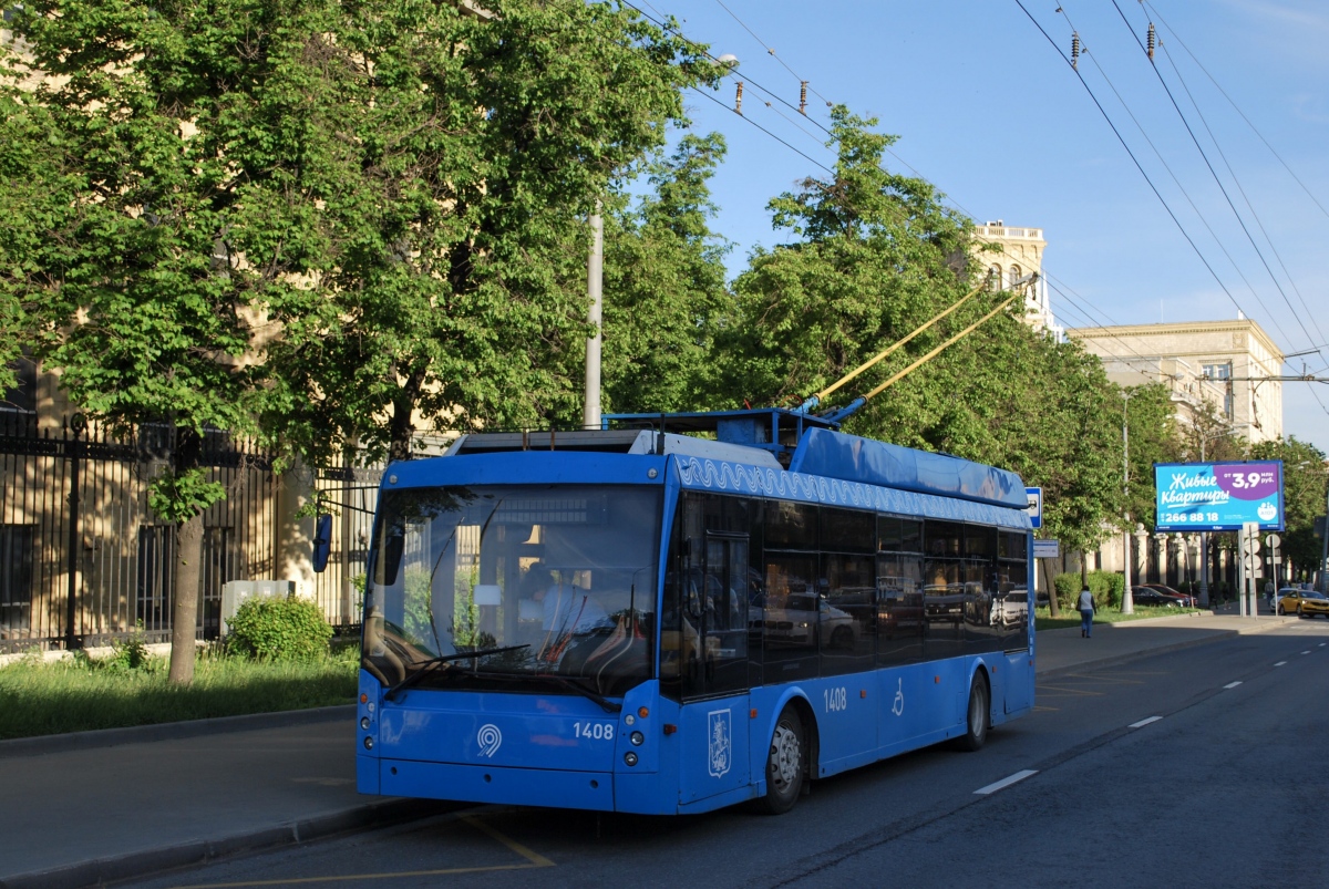 Москва, Тролза-5265.00 «Мегаполис» № 1408