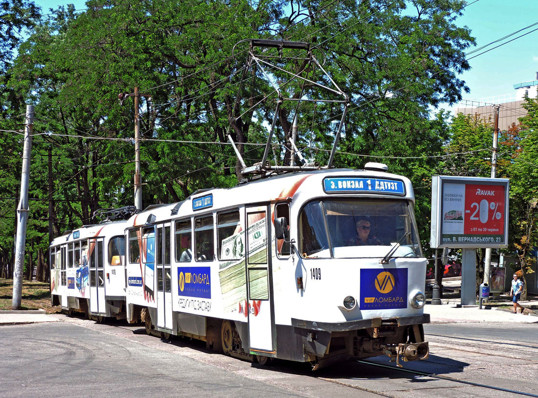 Днепр, Tatra T3DC1 № 1409