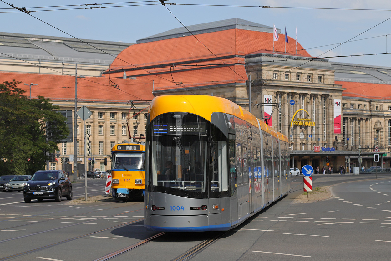 Лейпциг, Solaris Tramino Leipzig (NGT10) № 1004