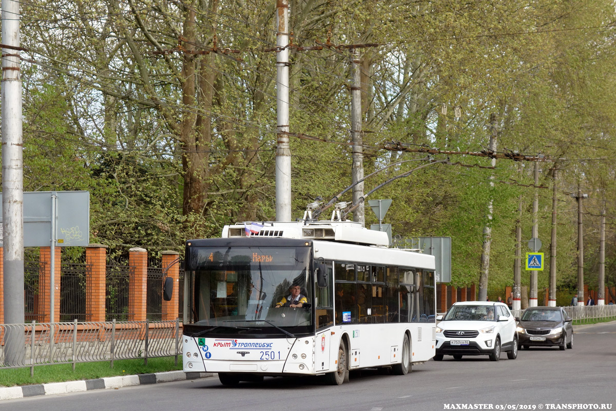 克里米亚无轨电车, SVARZ-MAZ-6275 # 2501