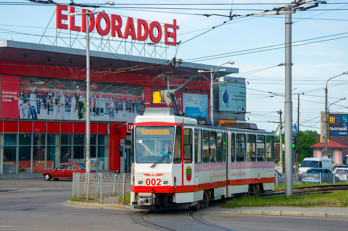 Запорожье, Tatra KT4DtM № 002