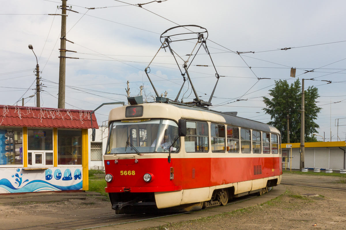 Киев, Tatra T3SUCS № 5668