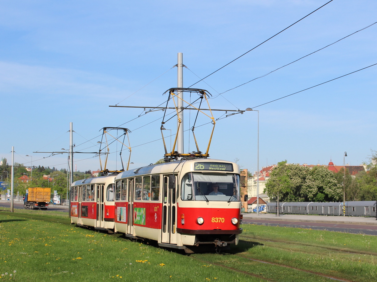 Прага, Tatra T3R.P № 8370