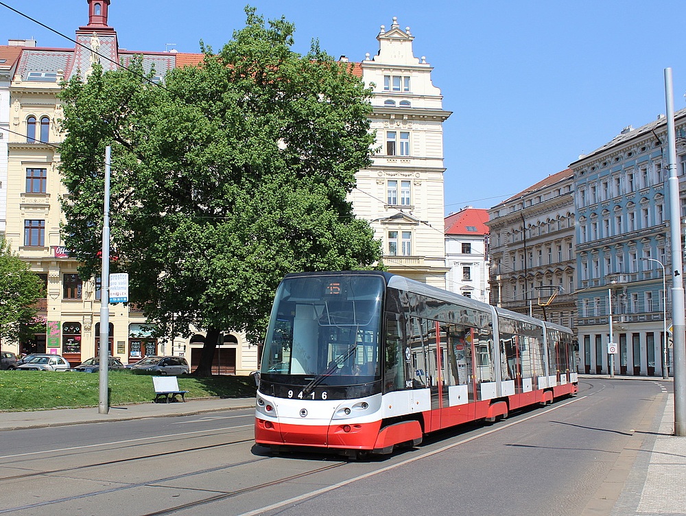 Praha, Škoda 15T6 ForCity Alfa Praha # 9416