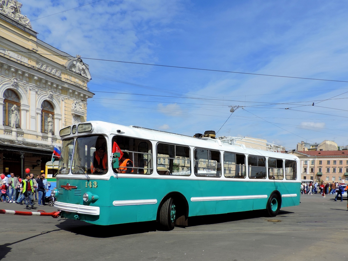 Санкт-Петербург, ЗиУ-5Г № 143; Санкт-Петербург — V Петербургский парад ретротранспорта