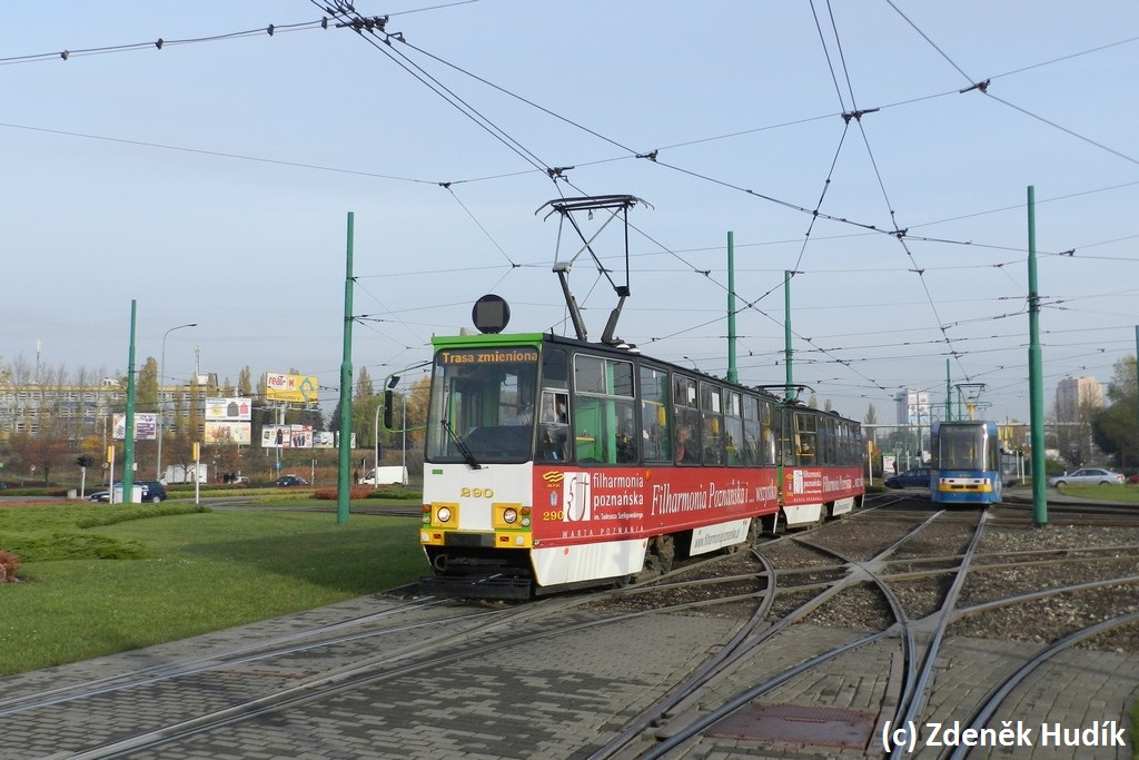 Познань, Konstal 105Na № 290