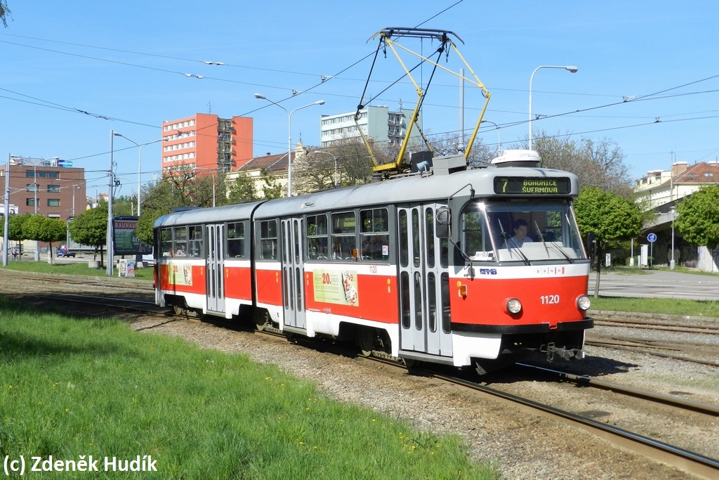 Brünn, Tatra K2YU Nr. 1120