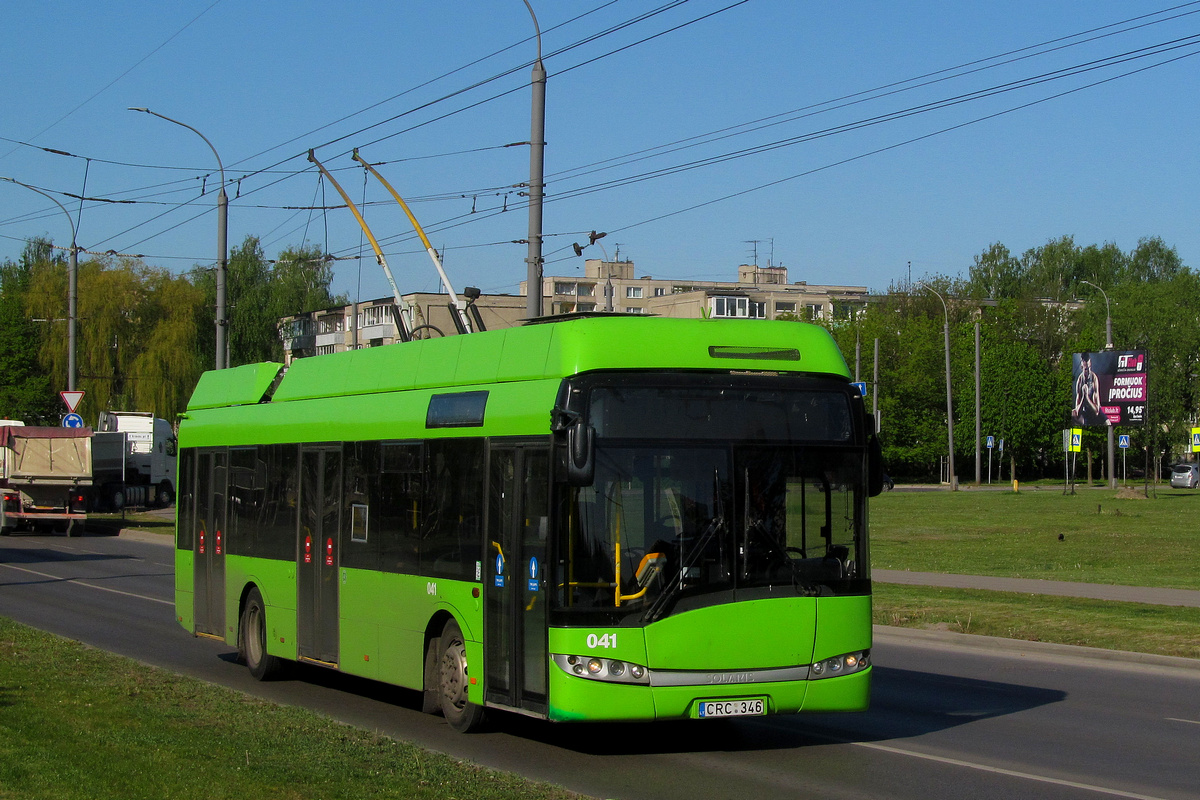 Каунас, Solaris Trollino III 12 AC № 041