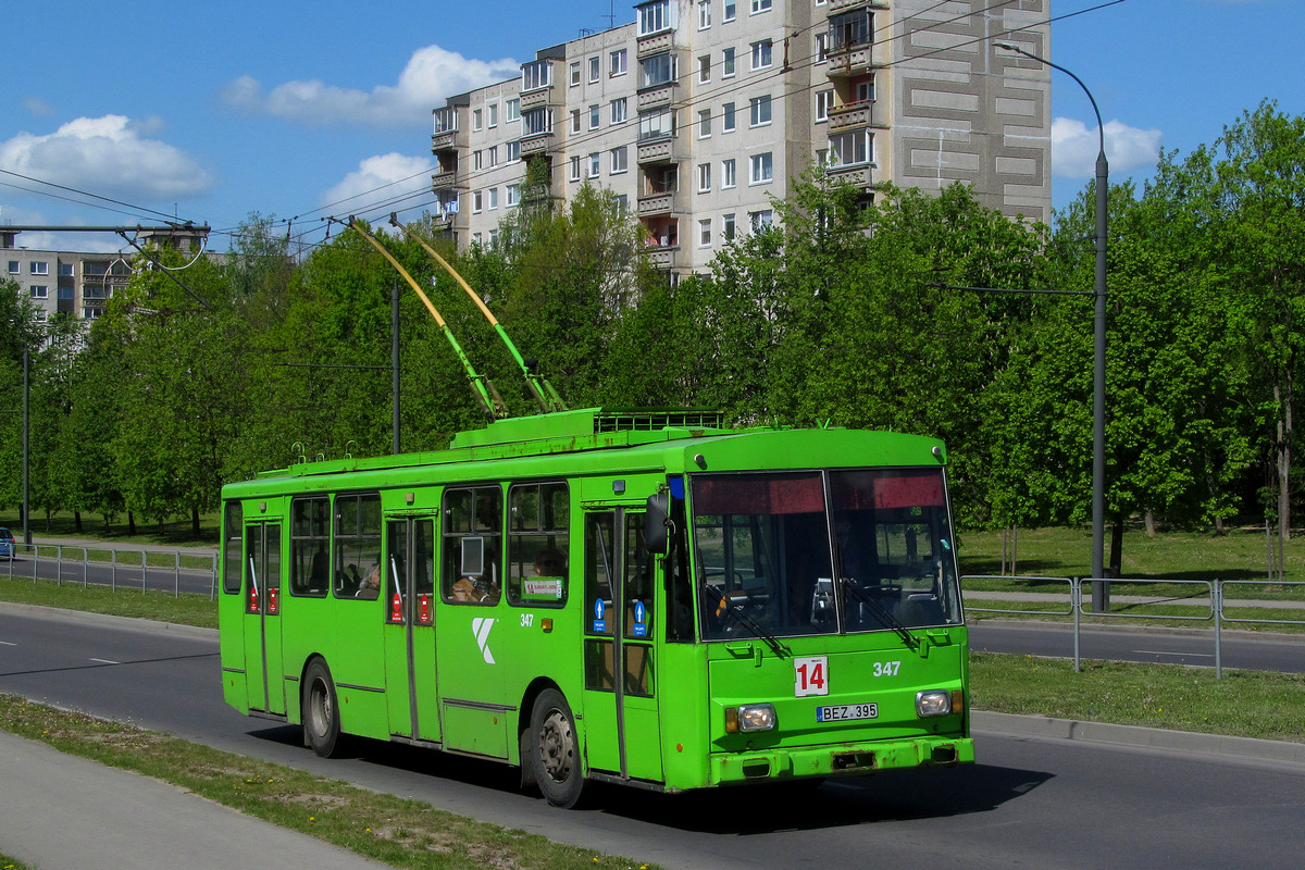 Каунас, Škoda 14Tr13/6 № 347