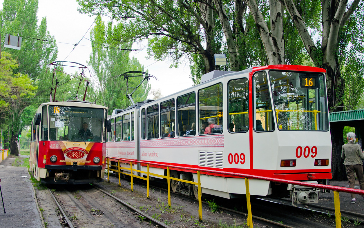 Запорожье, Tatra T6B5SU № 439