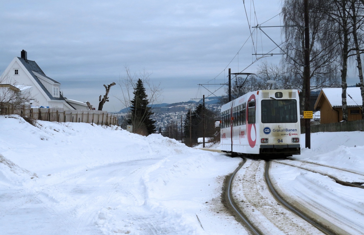 Тронхейм, LHB GT6 Typ Braunschweig № 95; Тронхейм — Трамвайные линии и инфраструктура