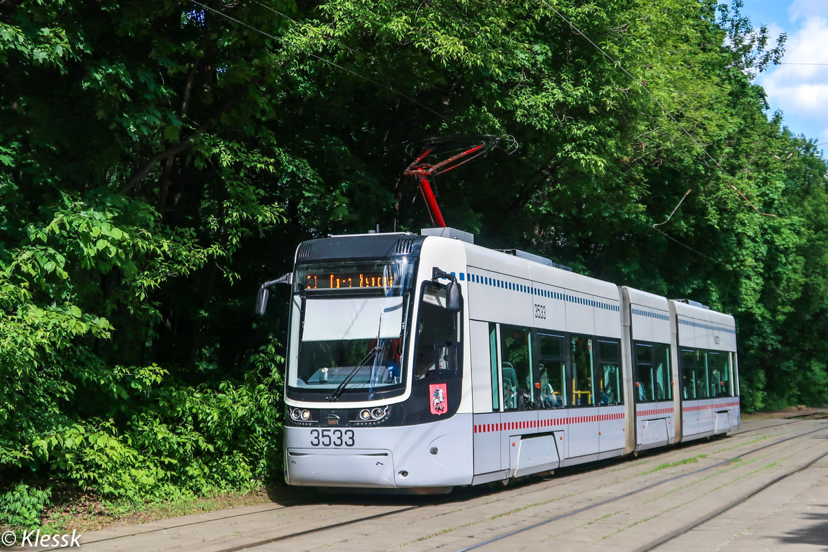Moscow, 71-414 (Pesa Fokstrot) № 3533 Moscow, 71-414 (Pesa Fokstrot) № 3533