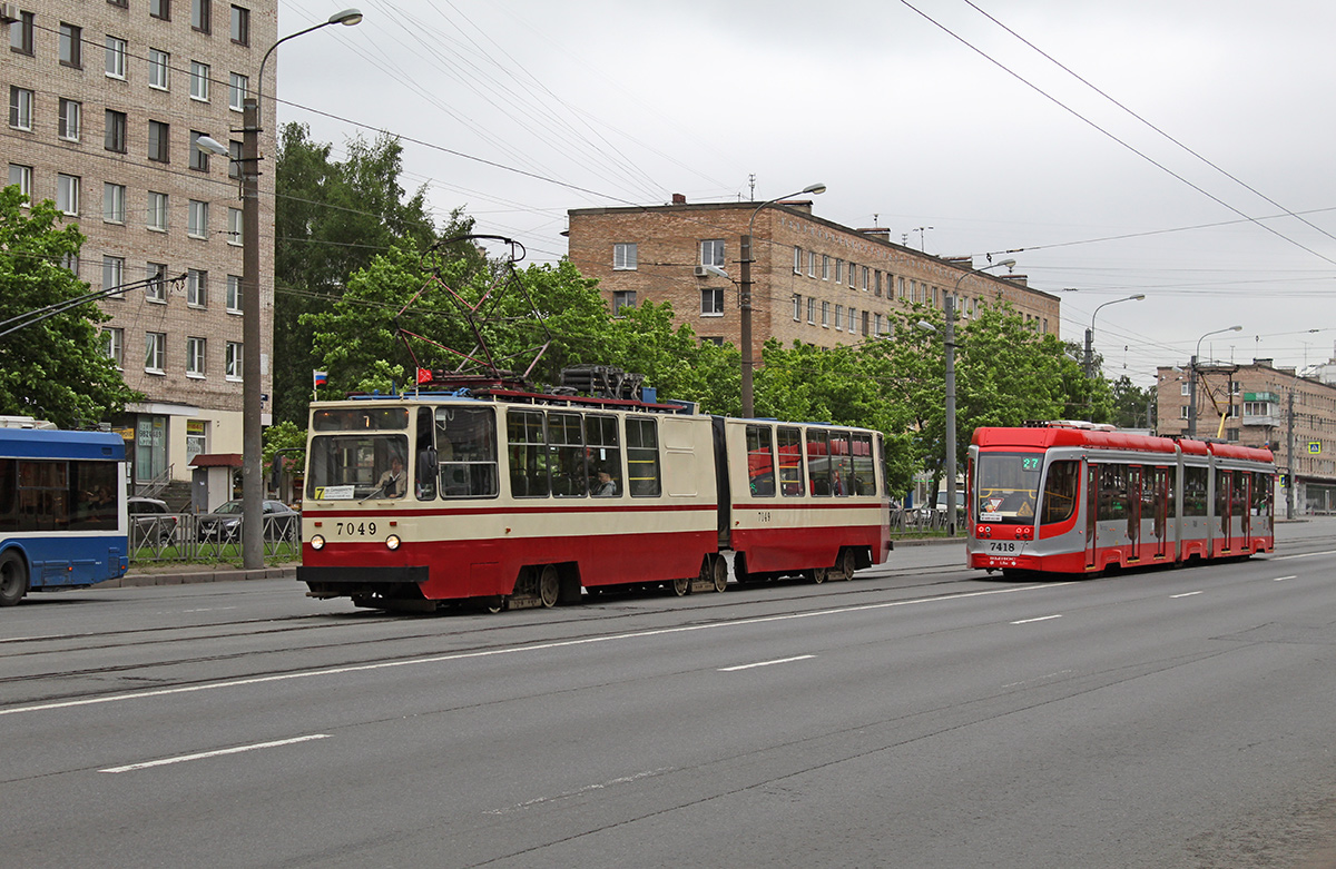 Санкт-Петербург, ЛВС-86К № 7049