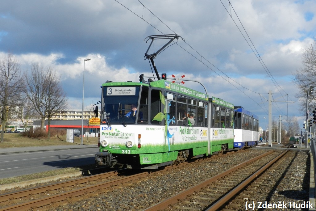Görlitz, Tatra KT4DC č. 313