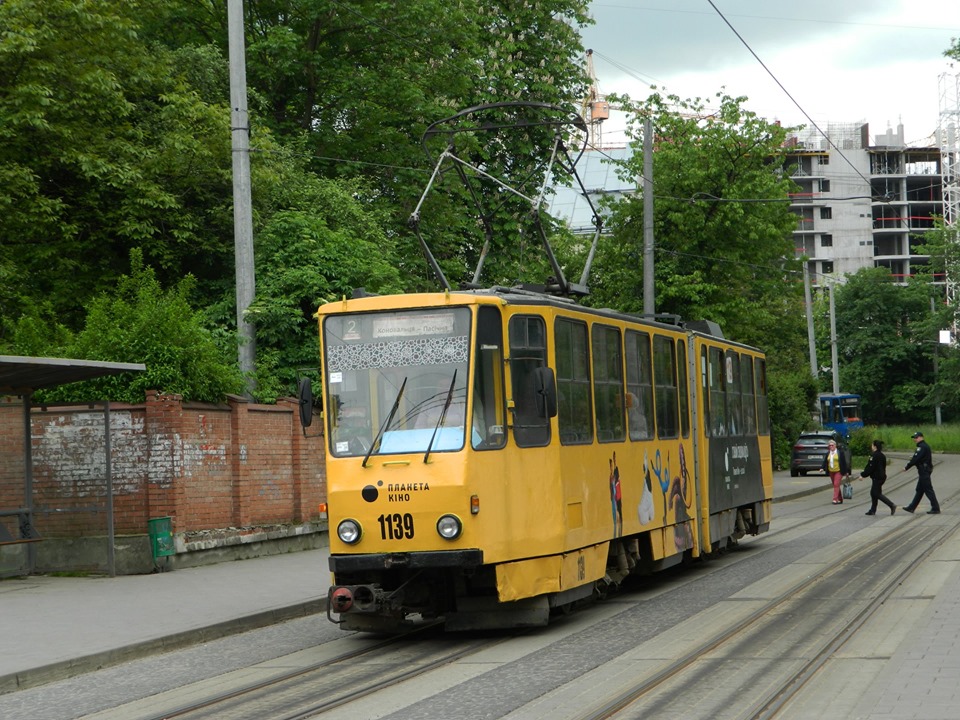 Львов, Tatra KT4SU № 1139