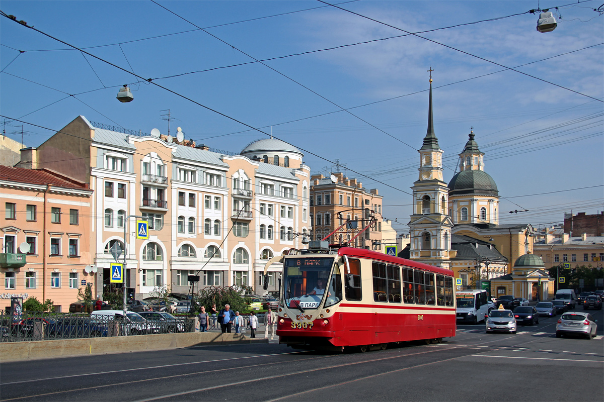 Санкт-Петербург, 71-134А (ЛМ-99АВН) № 3907