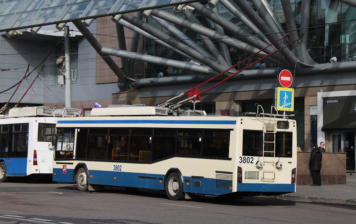 Москва, СВАРЗ-МАЗ-6235.00 № 3802