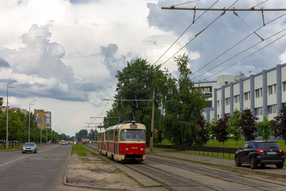 Киев, Tatra T3SUCS № 5655