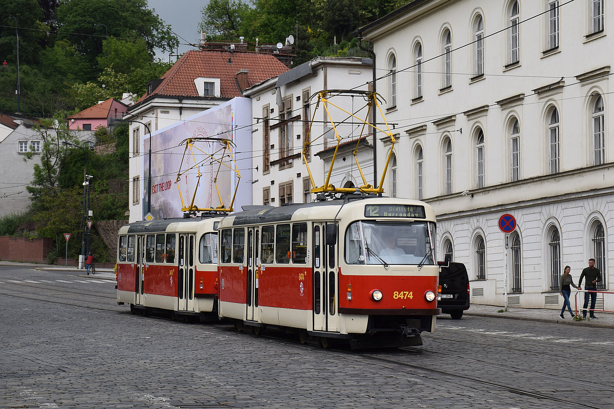 Прага, Tatra T3R.P № 8474 Прага, Tatra T3R.P № 8474
