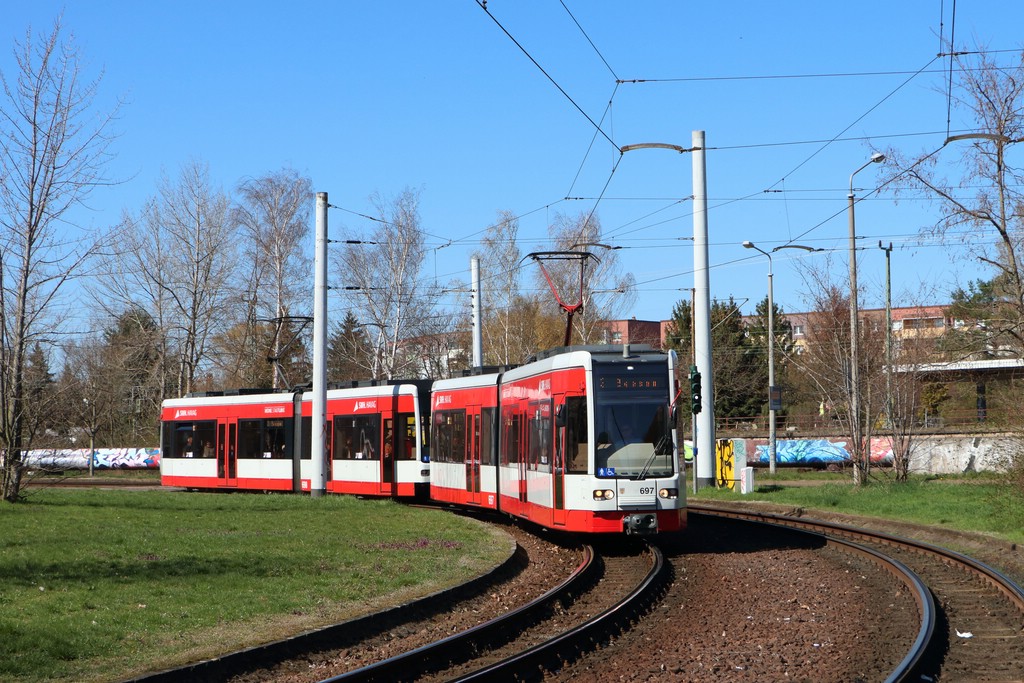 Галле, Bombardier MGT-K № 697