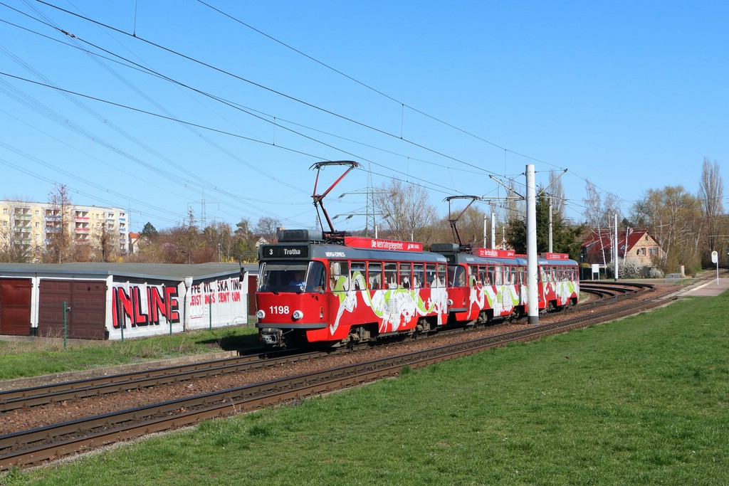 Галле, Tatra T4DC № 1198