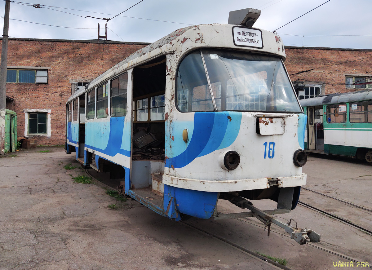 Житомир, Tatra T4SU № 18