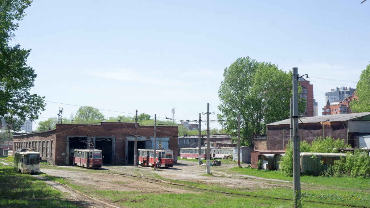 Новосибирск — Трамвайные и троллейбусные депо