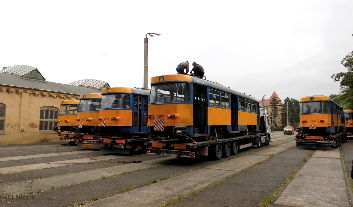 萊比錫, Tatra T4D-M1 # 2150; 萊比錫 — Handover of Tatra trams to Ukraine (Dnipro)