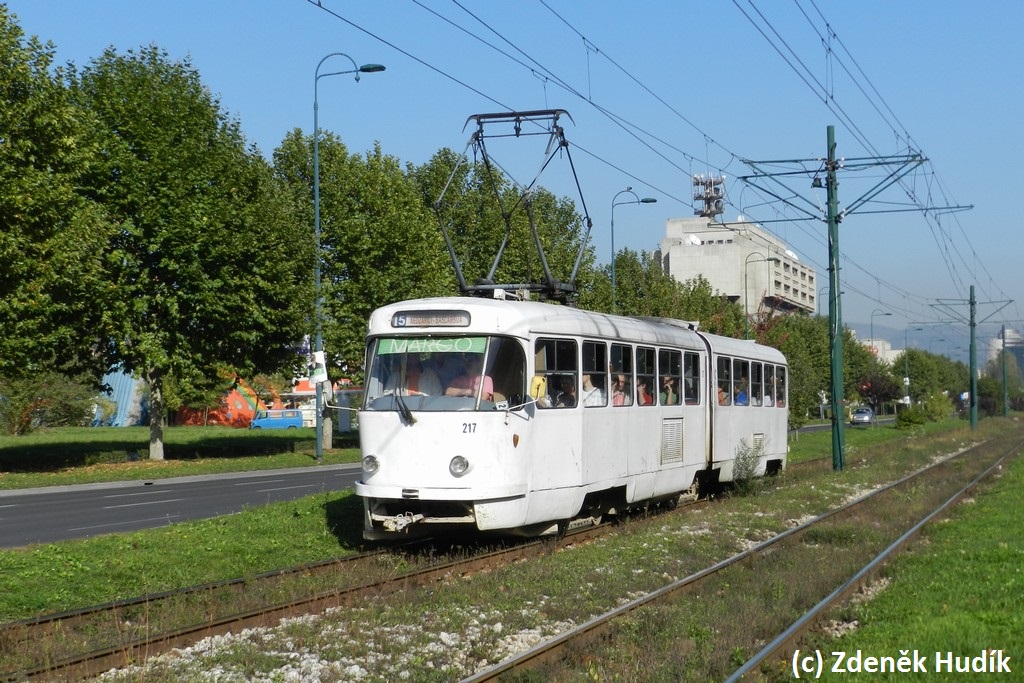 Сараево, Tatra K2YU № 217